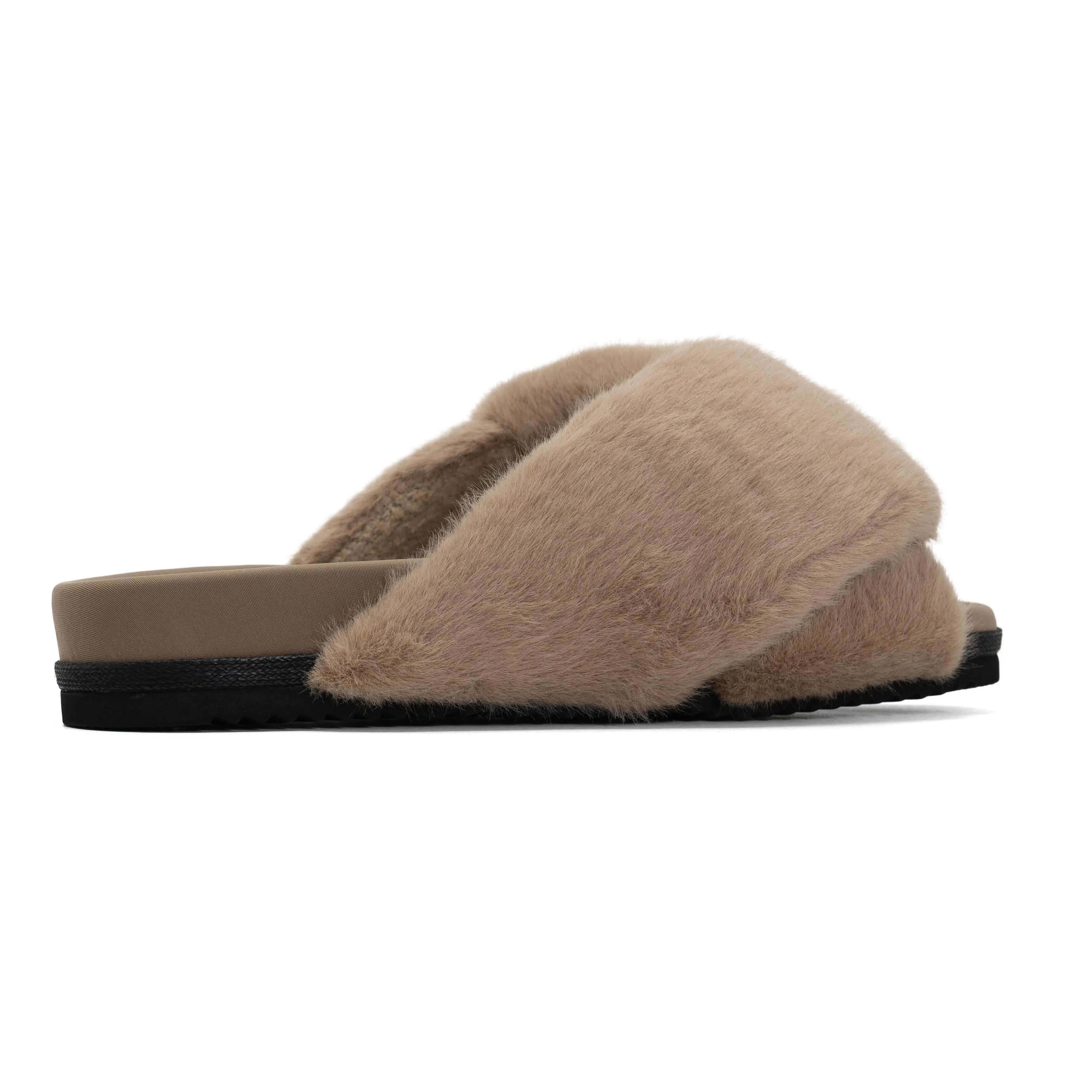 ROAM LONG LUXE FOLDY NUDE FAUX FUR