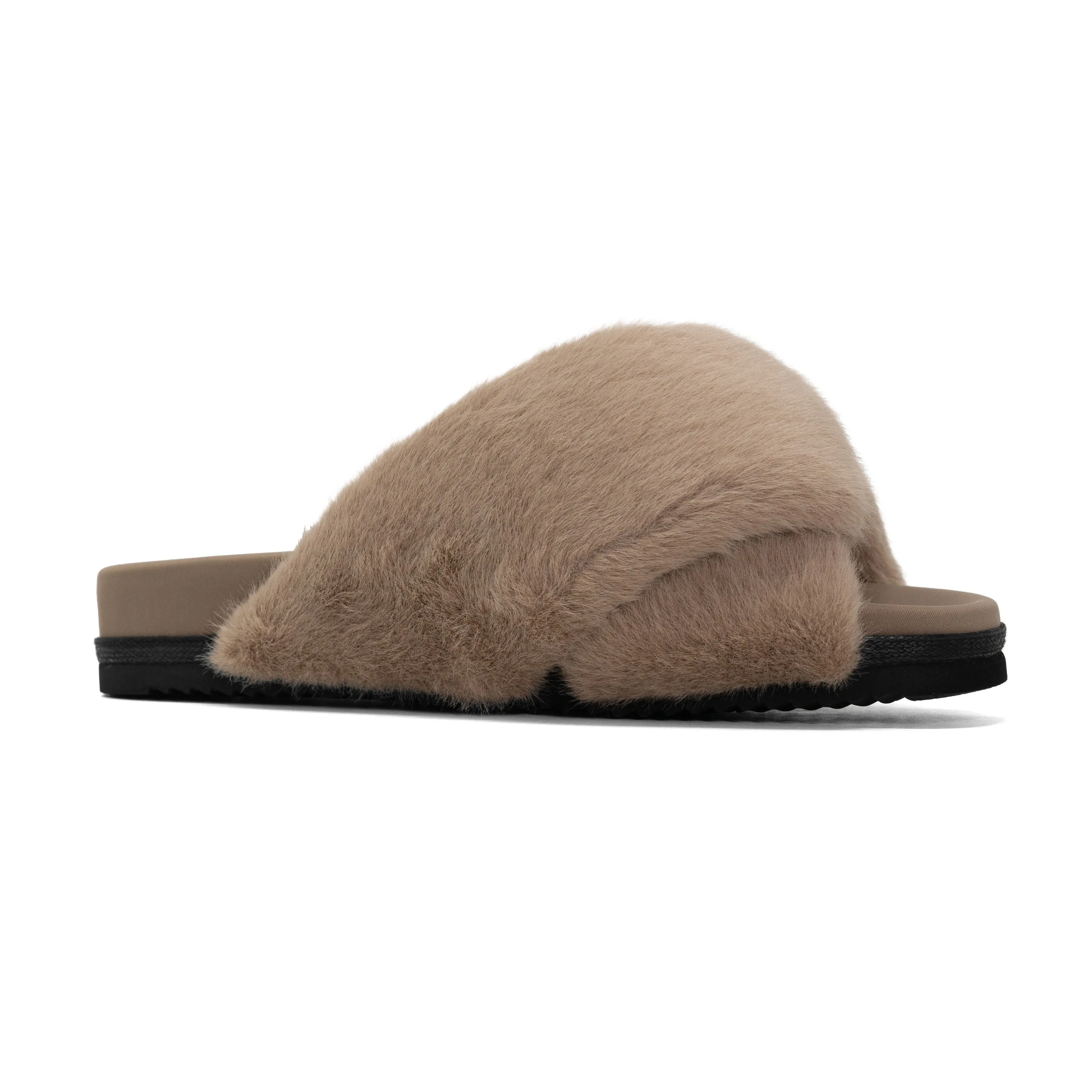 ROAM LONG LUXE FOLDY NUDE FAUX FUR