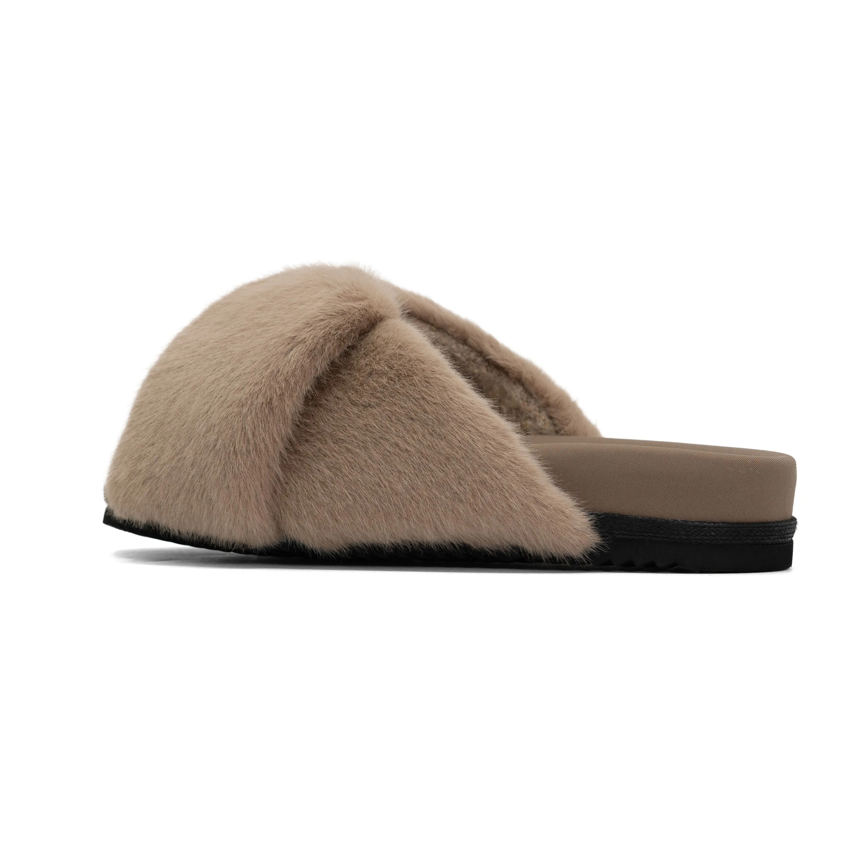 ROAM LONG LUXE FOLDY NUDE FAUX FUR