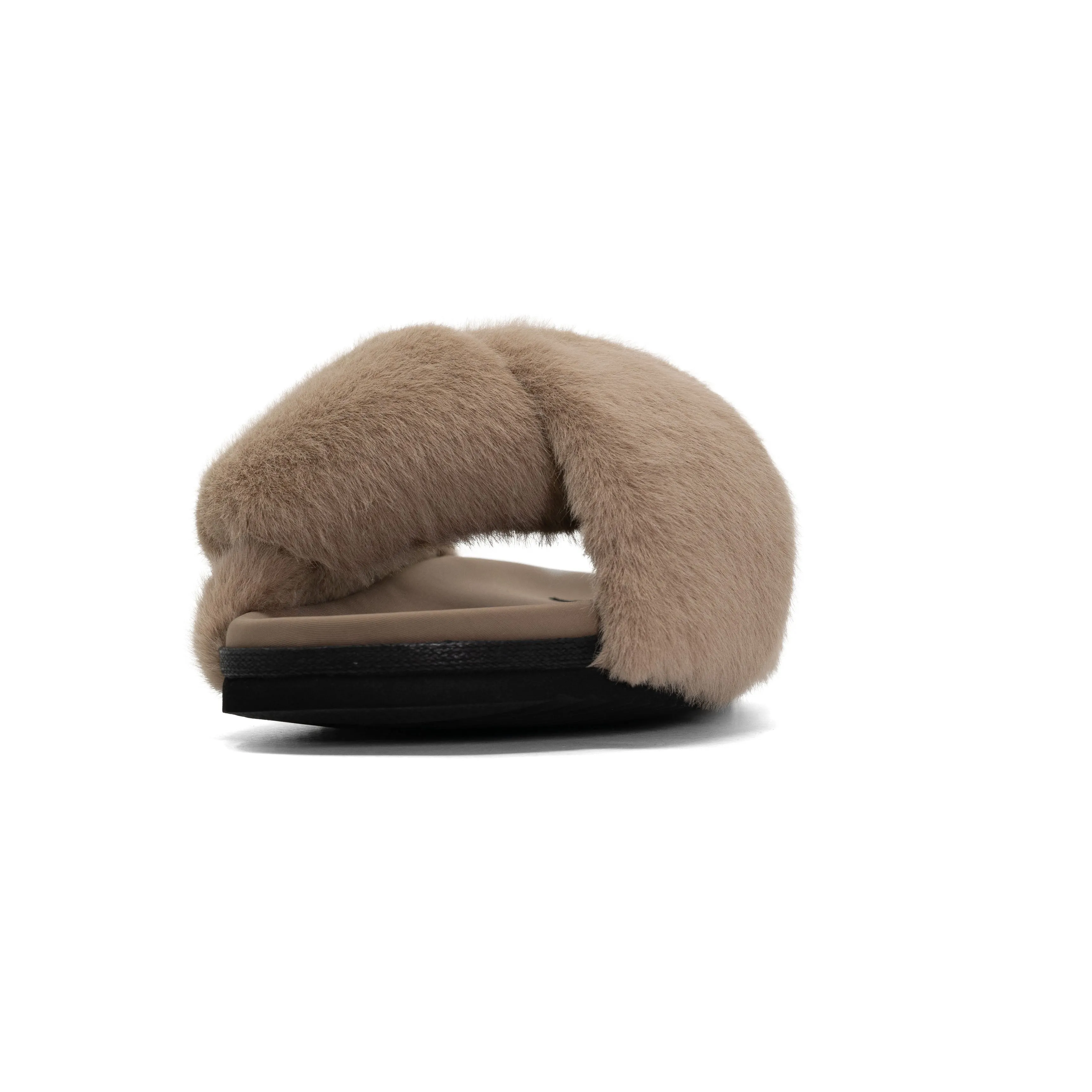 ROAM LONG LUXE FOLDY NUDE FAUX FUR