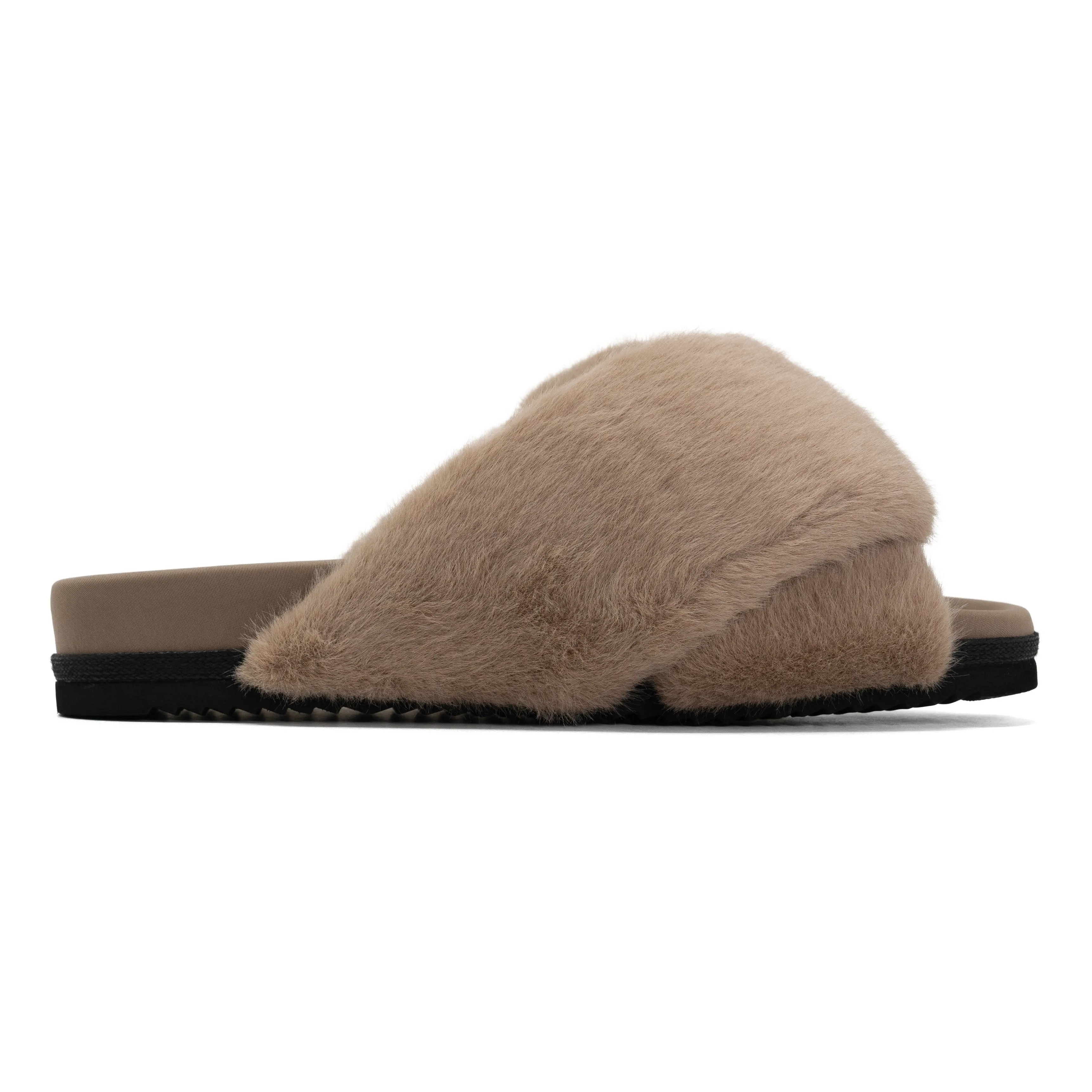 ROAM LONG LUXE FOLDY NUDE FAUX FUR