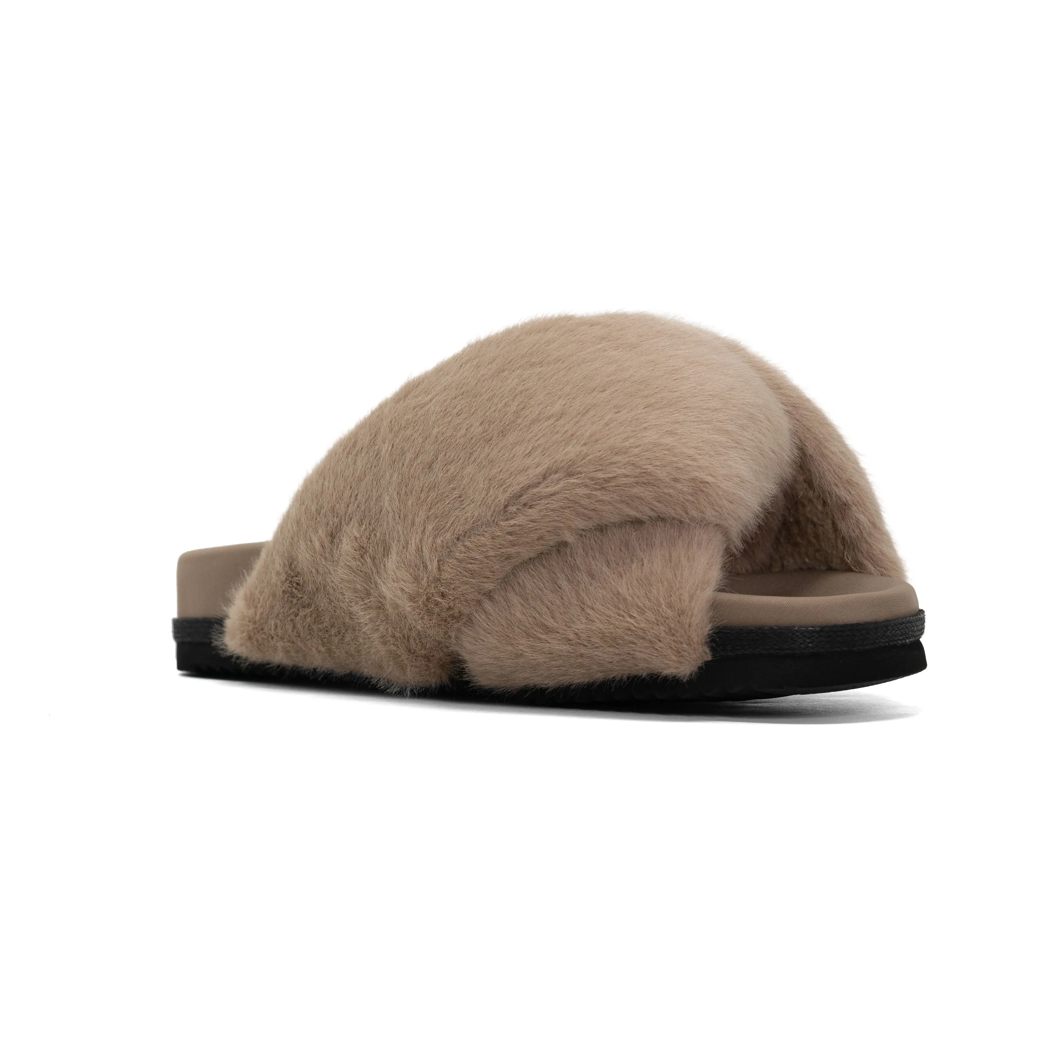 ROAM LONG LUXE FOLDY NUDE FAUX FUR