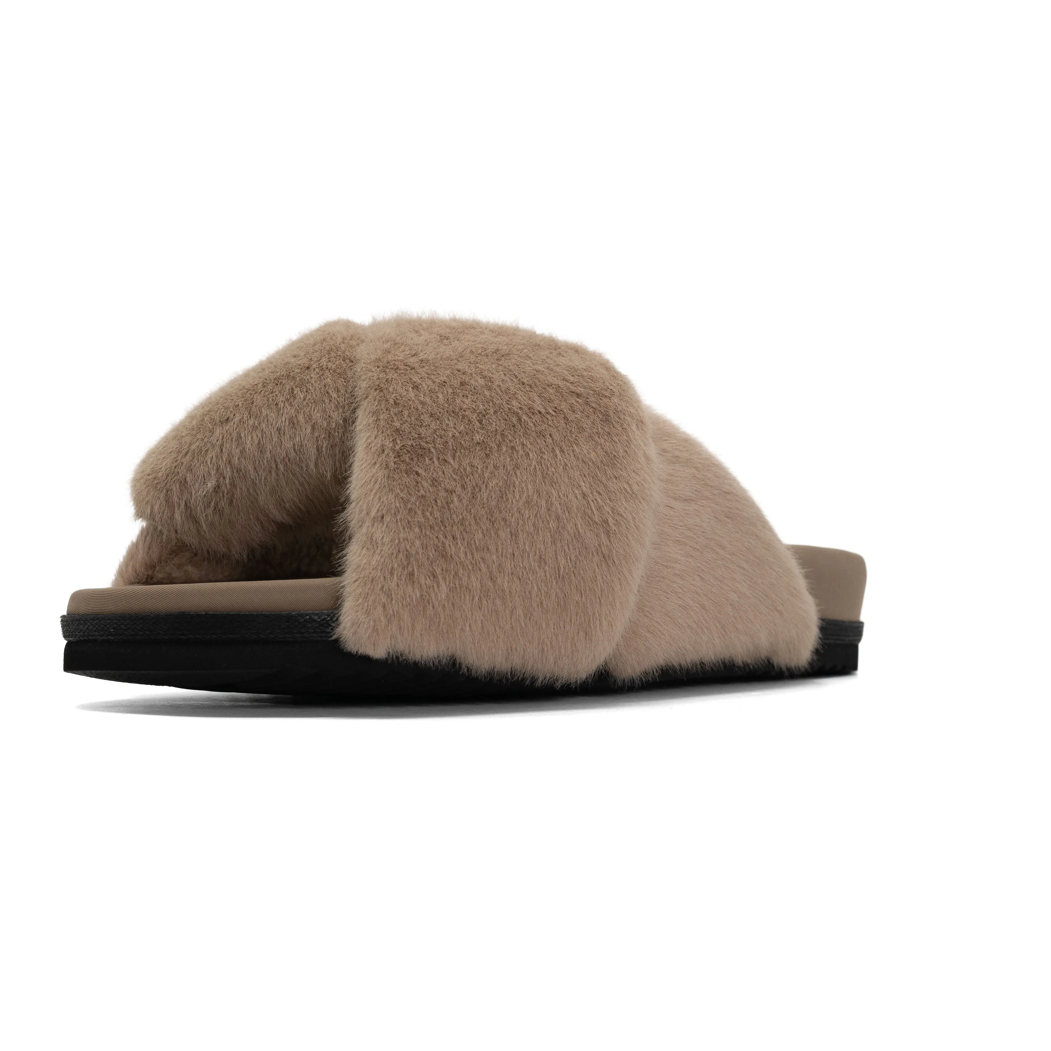 ROAM LONG LUXE FOLDY NUDE FAUX FUR