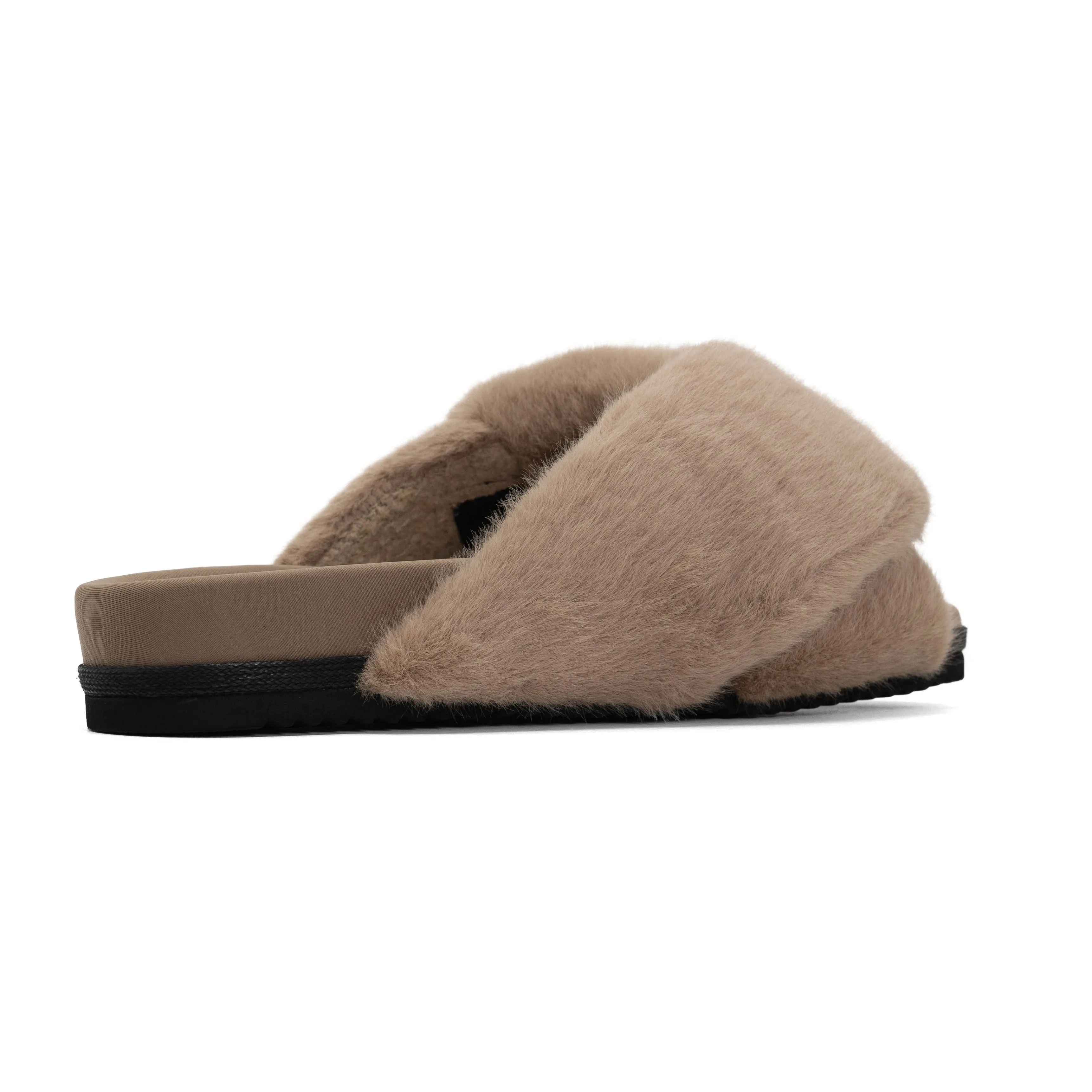 ROAM LONG LUXE FOLDY NUDE FAUX FUR