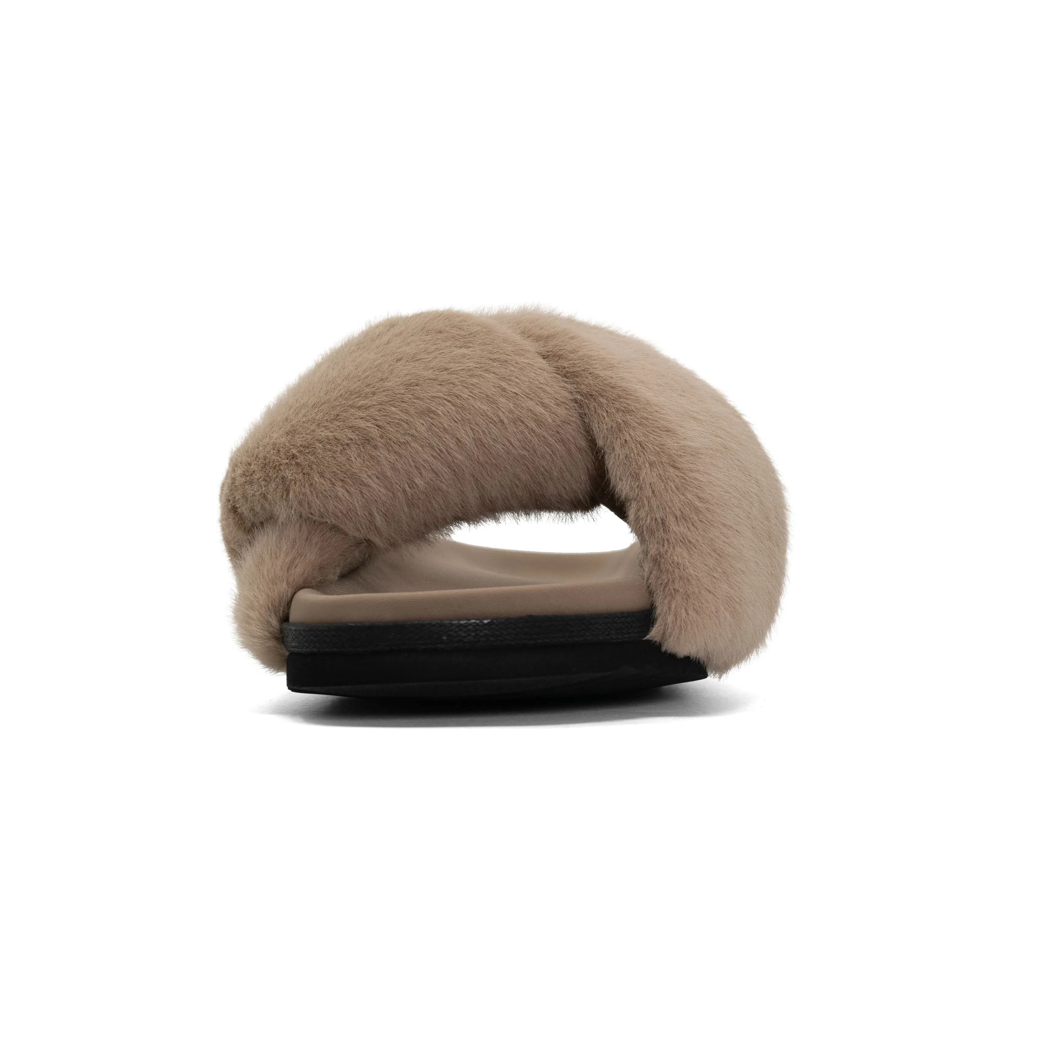 ROAM LONG LUXE FOLDY NUDE FAUX FUR