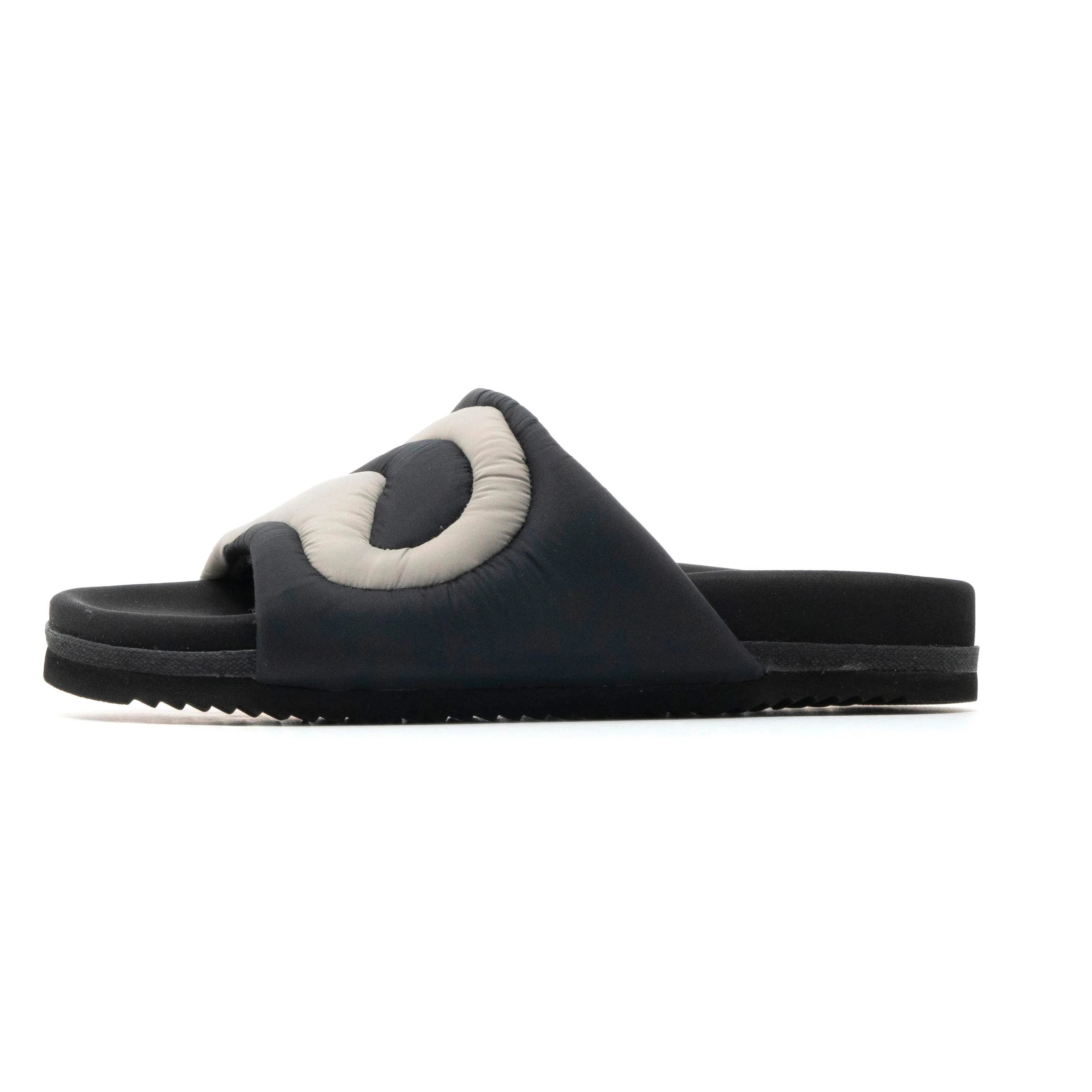 ROAM RIP SLIDERS BLACK & GREY RIPSTOP NYLON