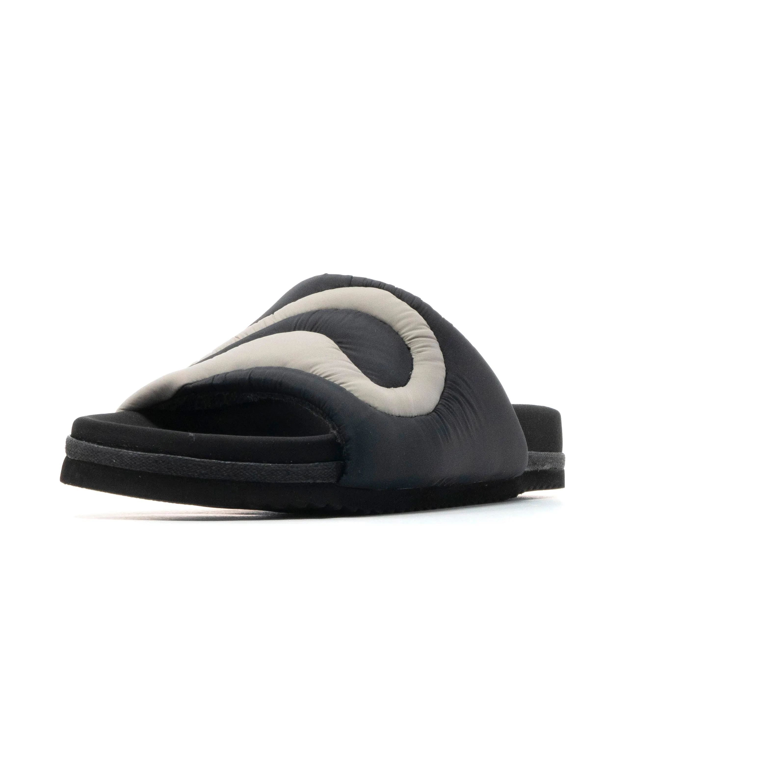 ROAM RIP SLIDERS BLACK & GREY RIPSTOP NYLON