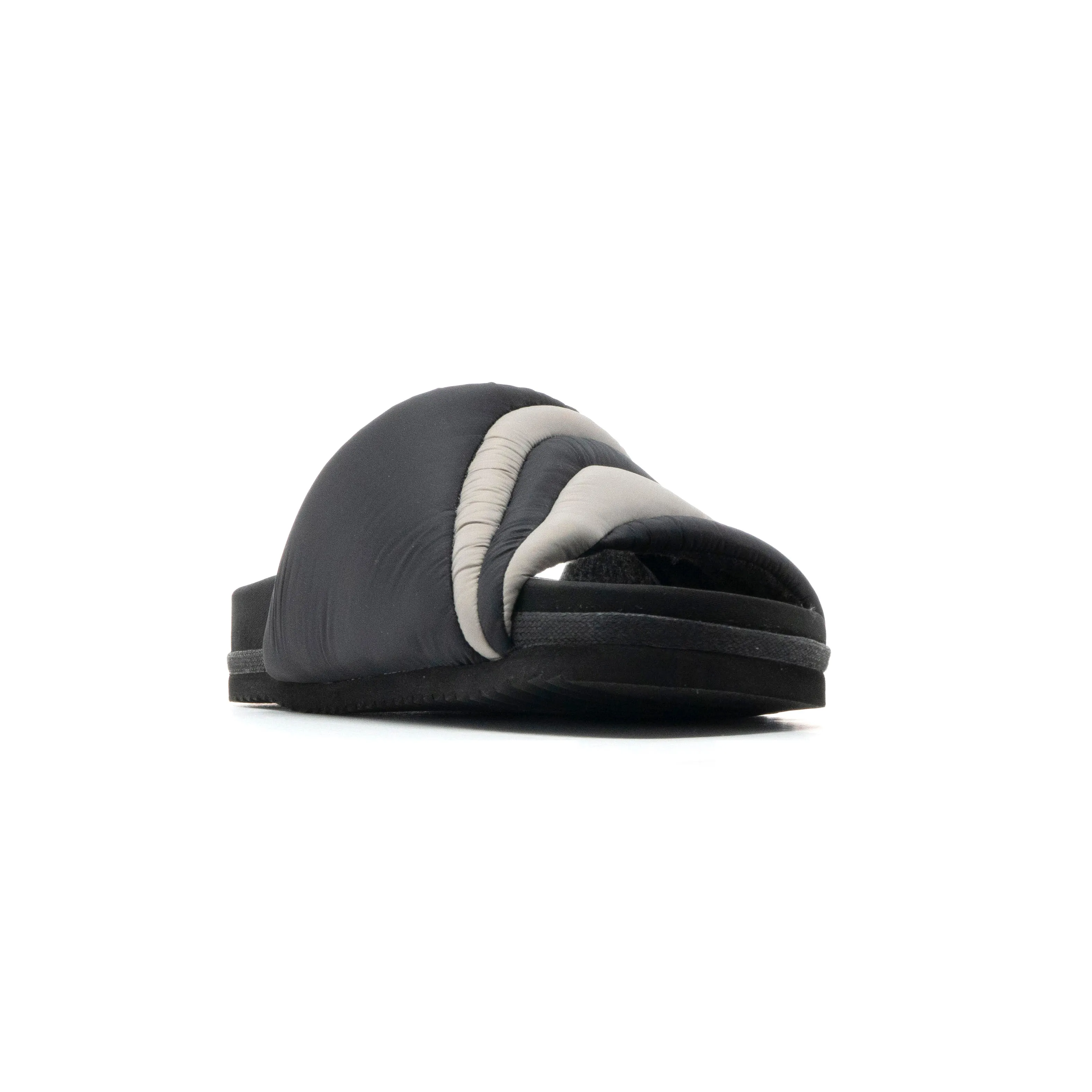 ROAM RIP SLIDERS BLACK & GREY RIPSTOP NYLON