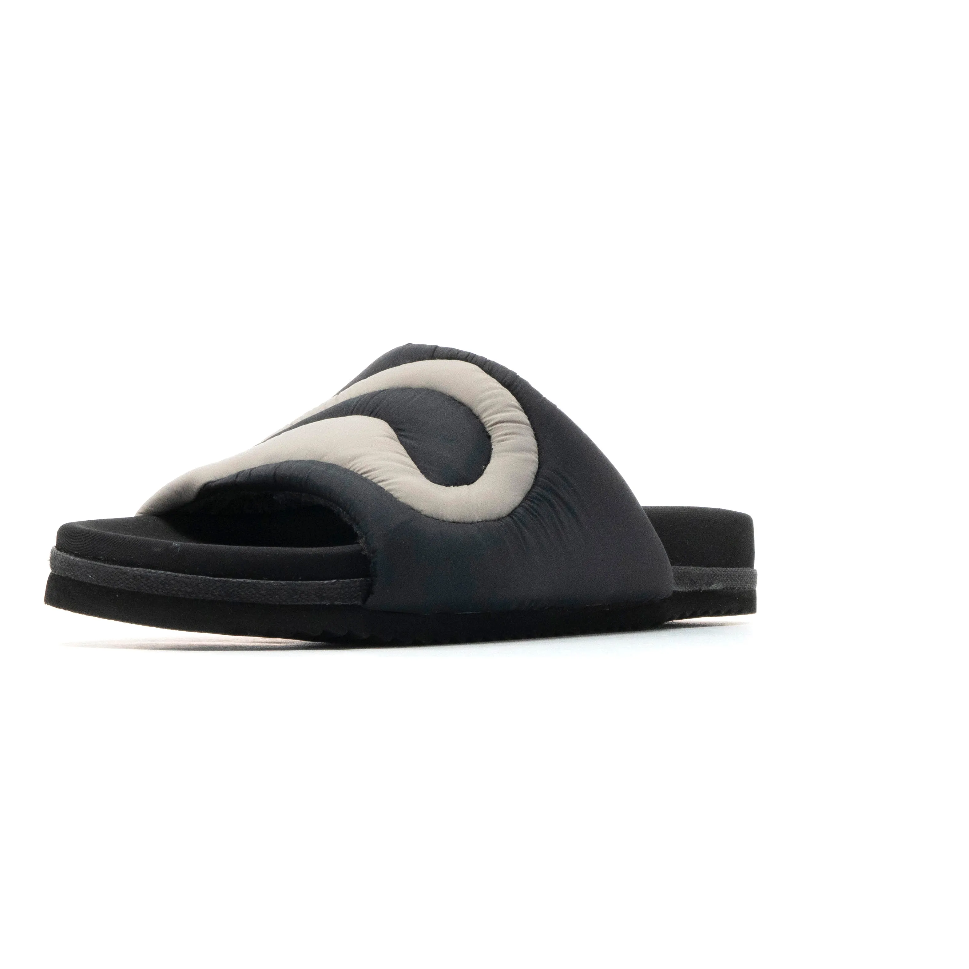 ROAM RIP SLIDERS BLACK & GREY RIPSTOP NYLON
