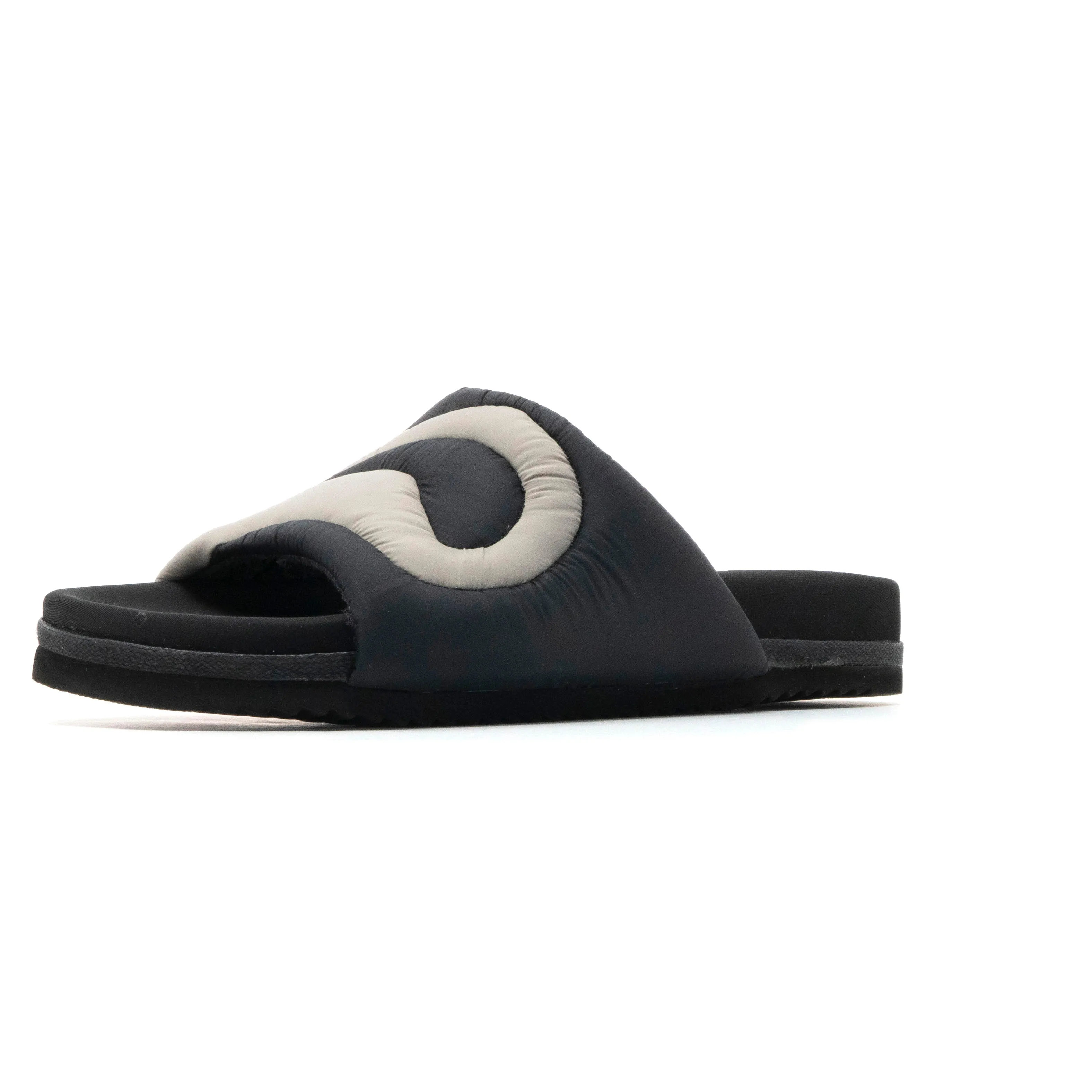 ROAM RIP SLIDERS BLACK & GREY RIPSTOP NYLON