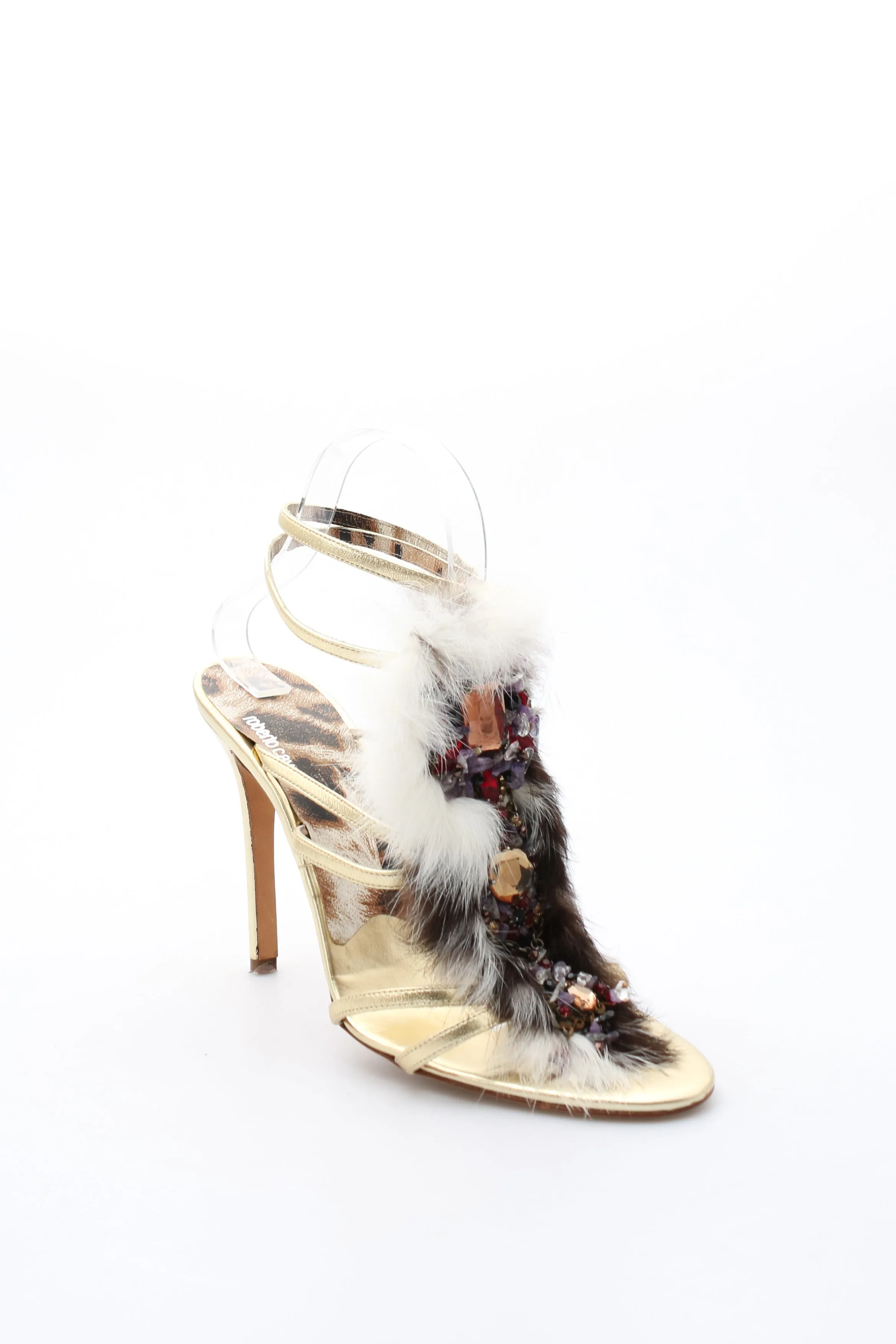 Roberto Cavalli Fur Heels
