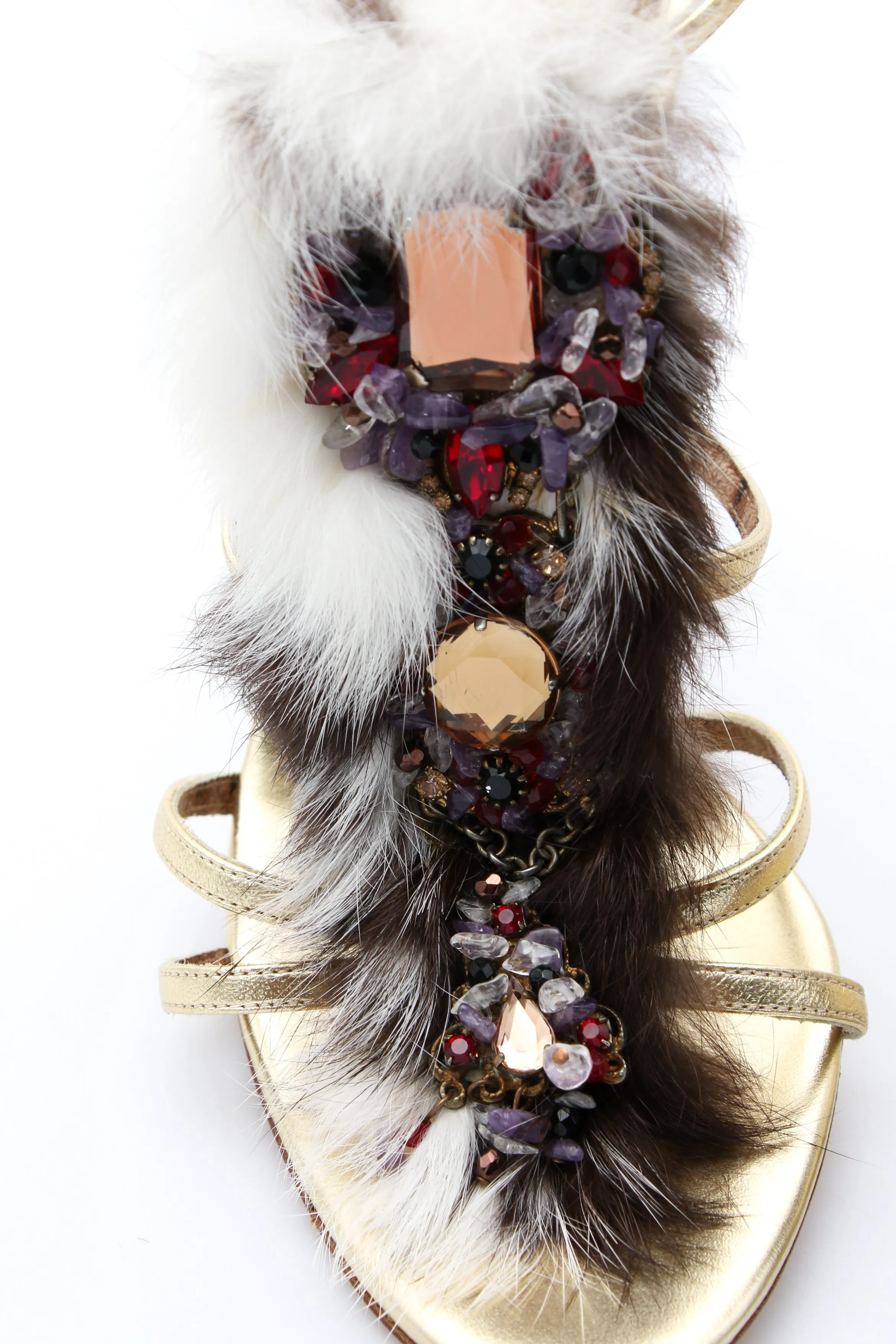 Roberto Cavalli Fur Heels