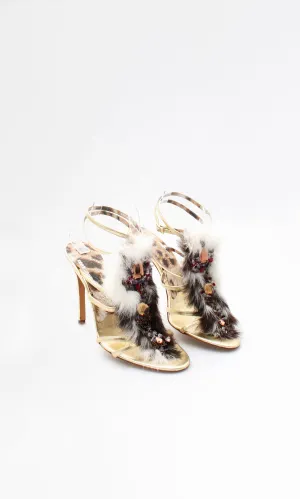 Roberto Cavalli Fur Heels
