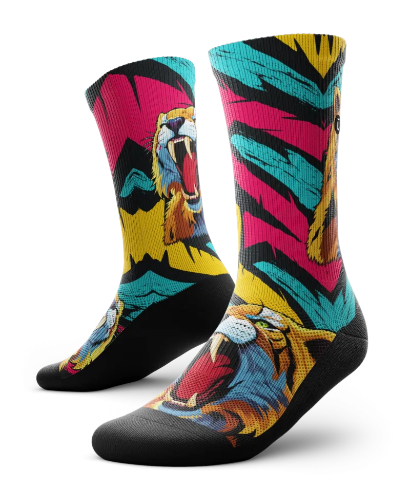 Sabertooth Crew Socks