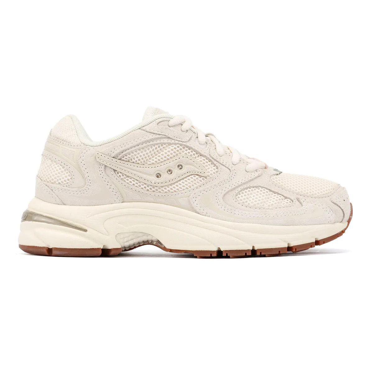 Saucony Grid Jazz 9 Suede Ivory Trainers
