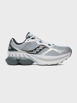 Saucony Grid NXT Sneakers | Silver/Green