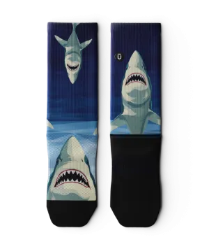 Shark Attack Crew Socks