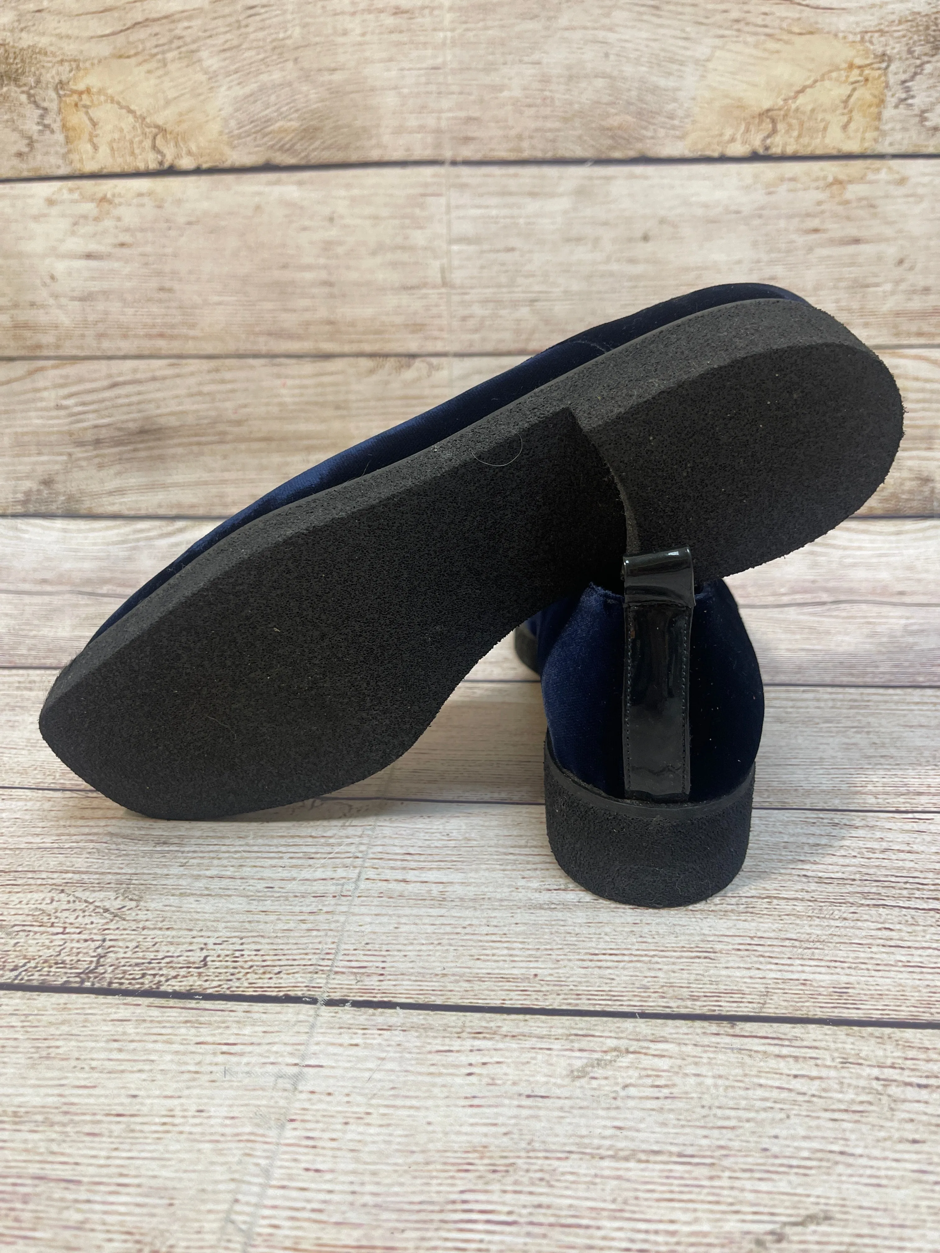 Shoes Flats By Donald Pliner In Navy, Size: 6