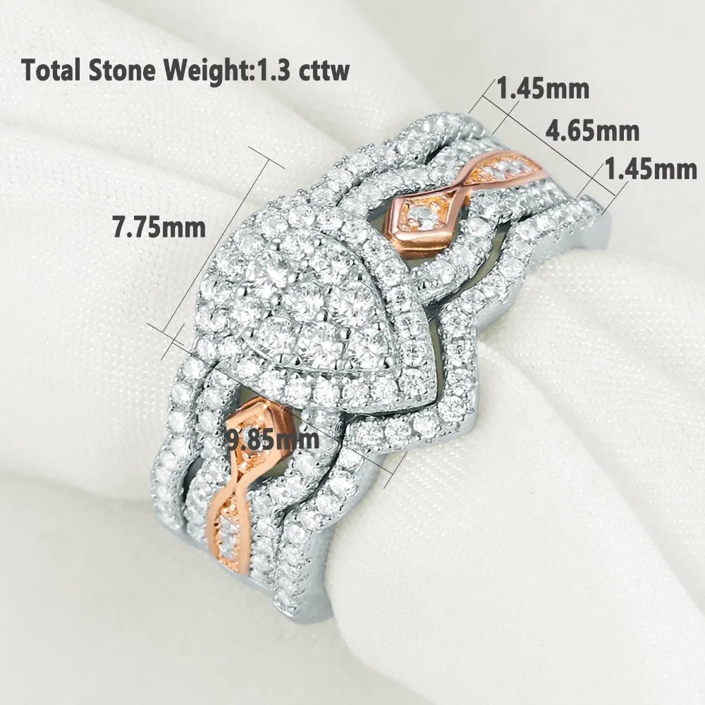 Silver Double Pear