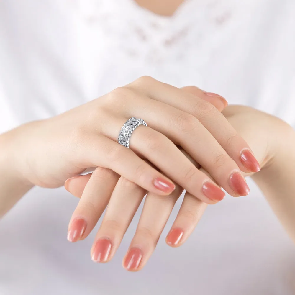 Silver Heart Ring