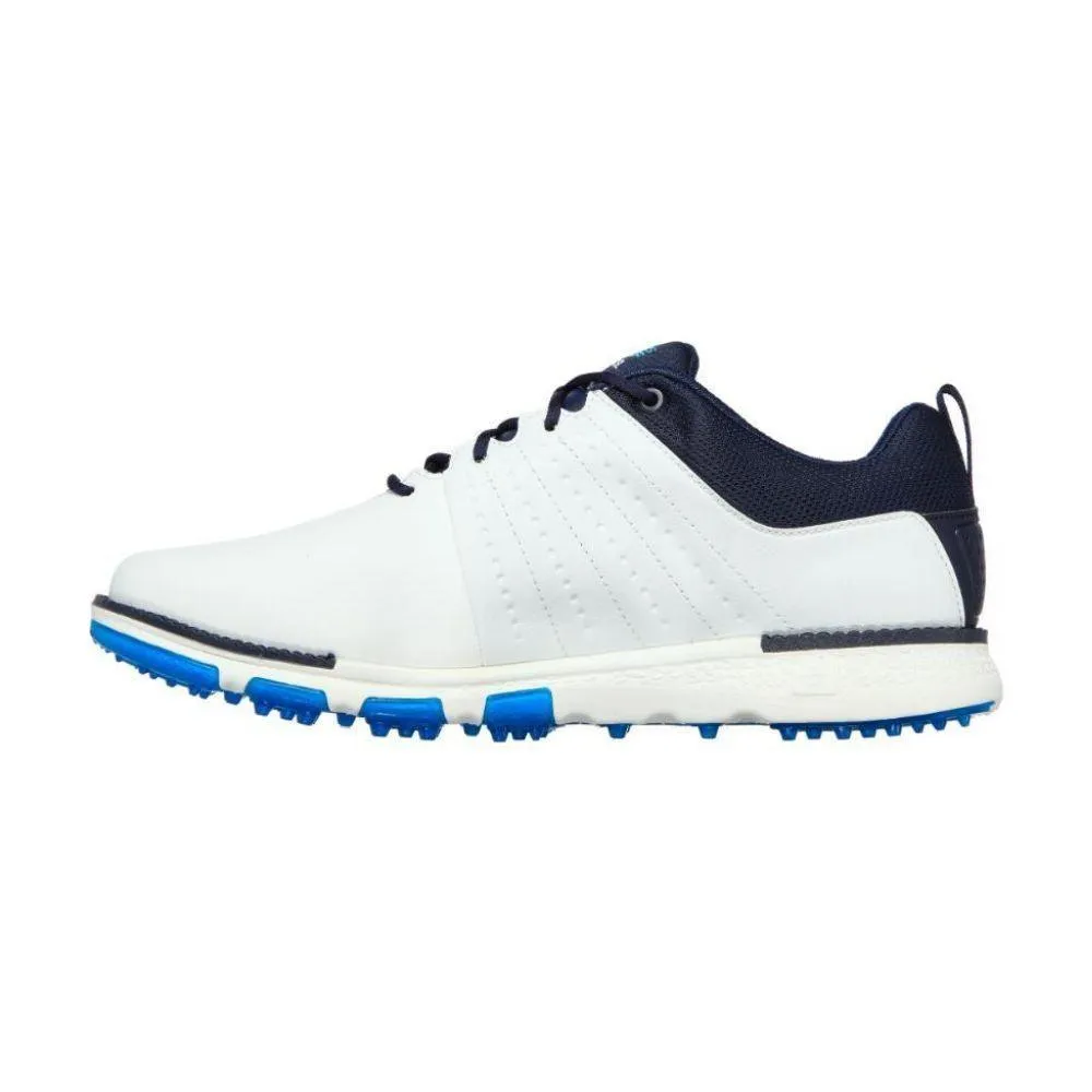 Skechers Go Golf Men's Elite Tour SL Shoes - White/Navy