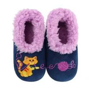 Snoozies Cat N' Yarn 7/8