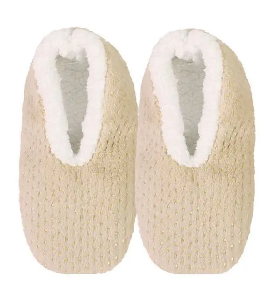 SnuggUpps Womens Metallic Beige