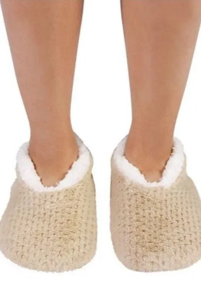 SnuggUpps Womens Metallic Beige