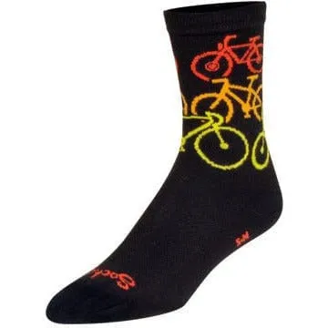 SockGuy Nvr Enuf Performance Crew Socks