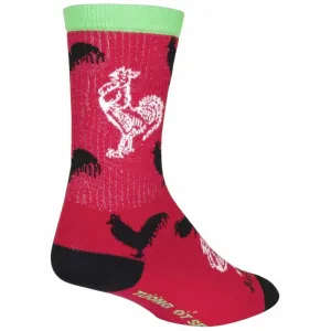 SockGuy Rooster Sauce Performance Crew Socks