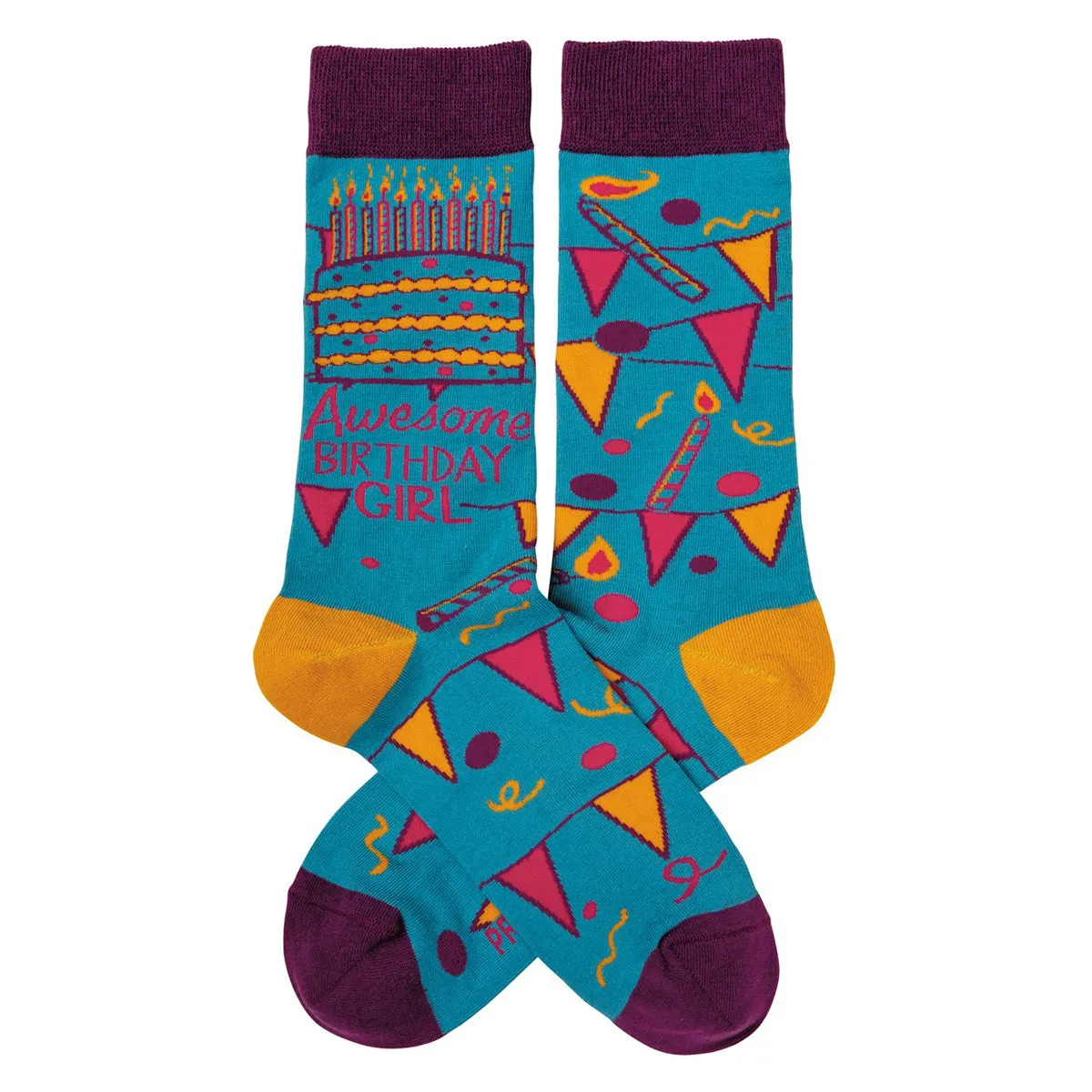 Socks - Awesome Birthday Girl