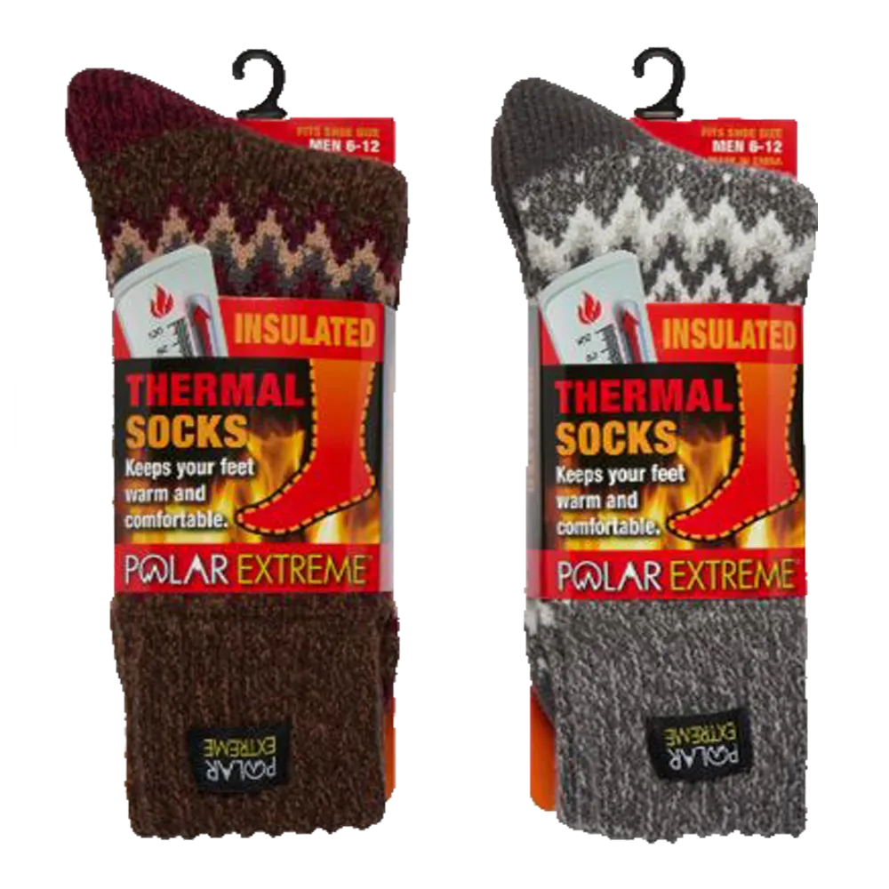 Socks-Men's Polar Extreme Heat Sock, Snow