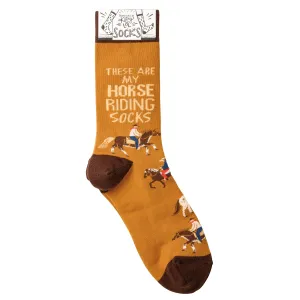 Socks - These Are My Horse Riding