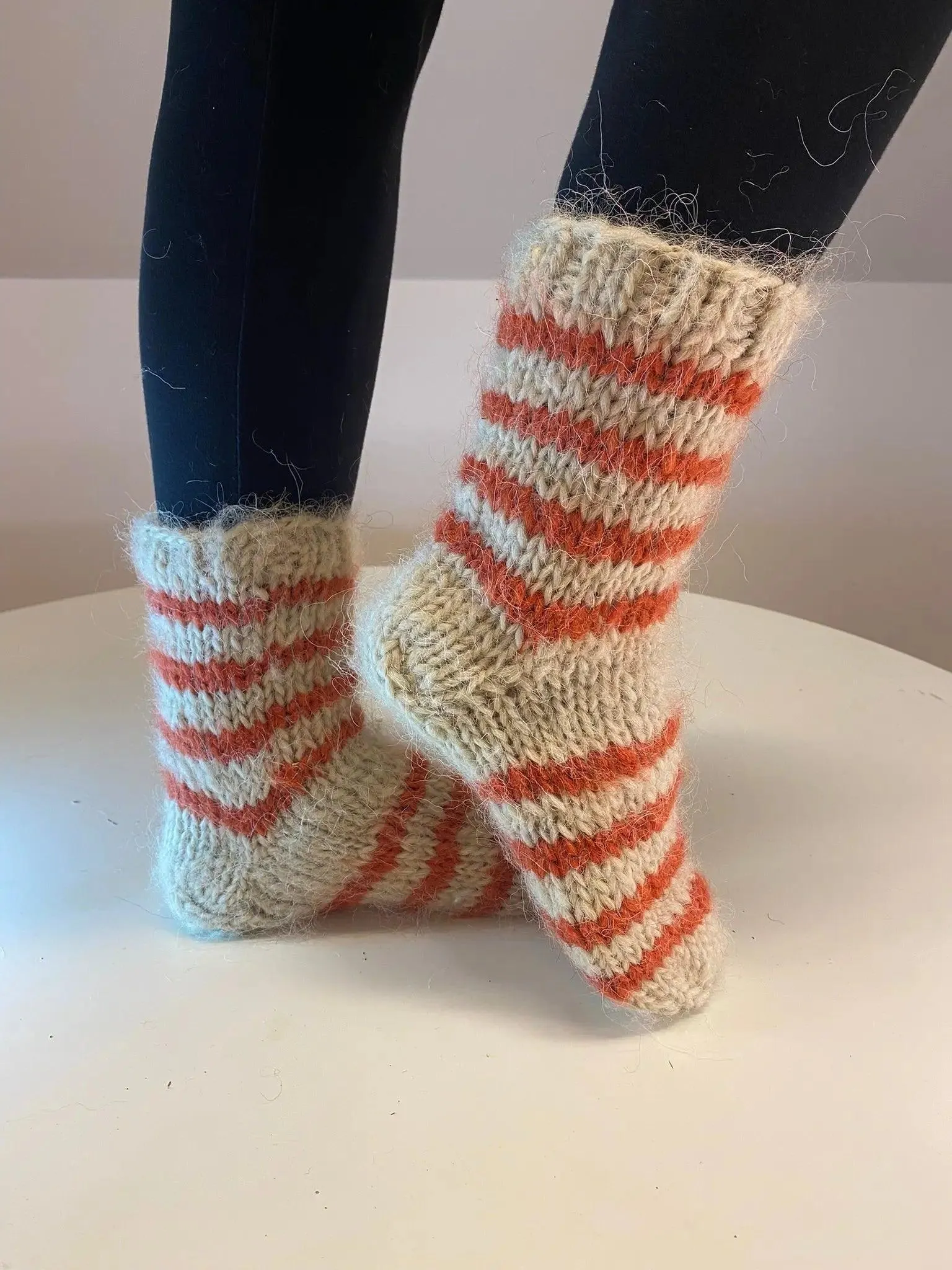 Socks Wool Organic Knitted