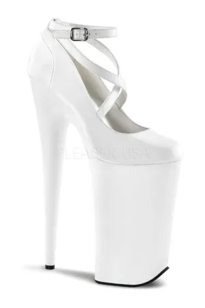 SS-BEYOND-087 Pump  | White Patent