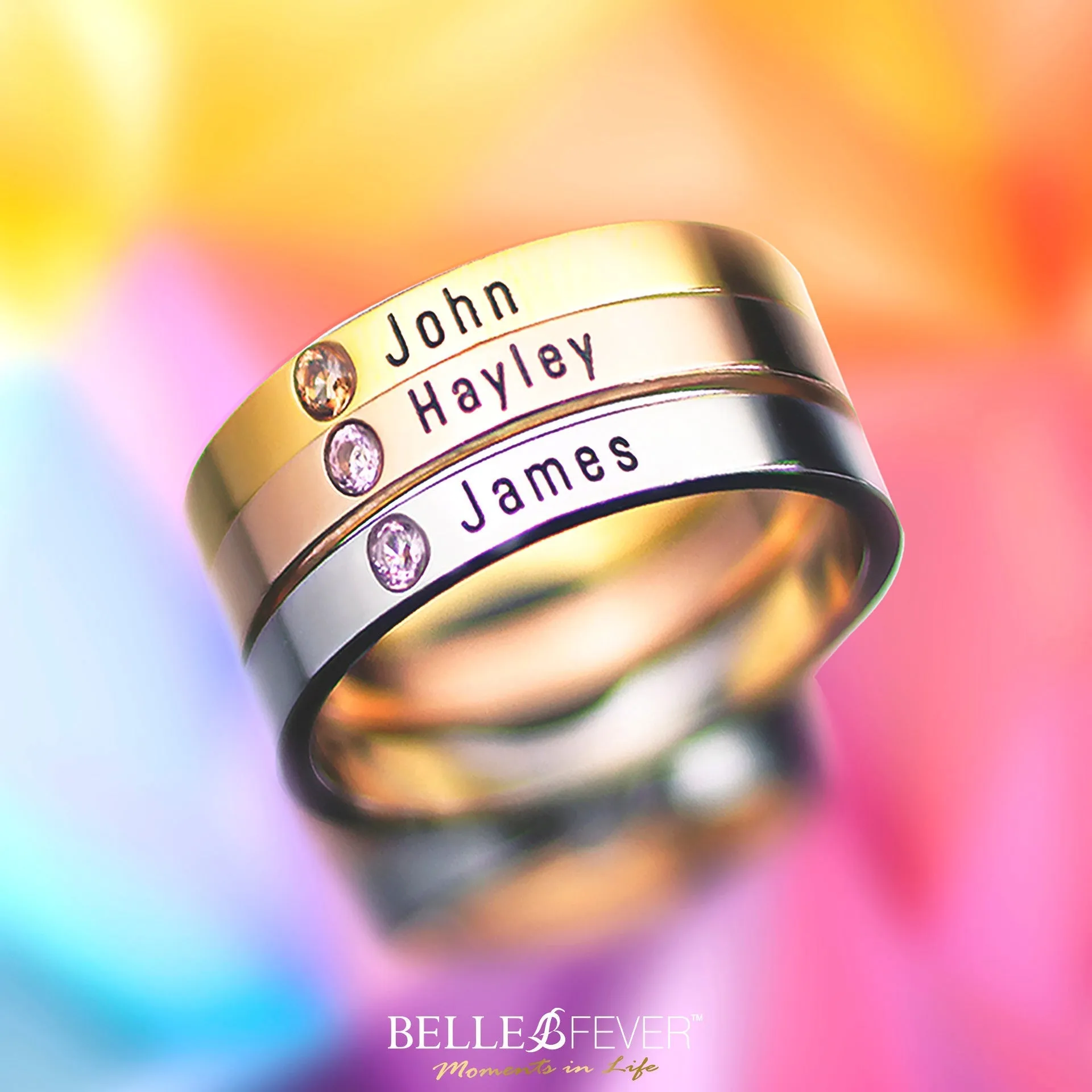 Stackable Birthstone Ring