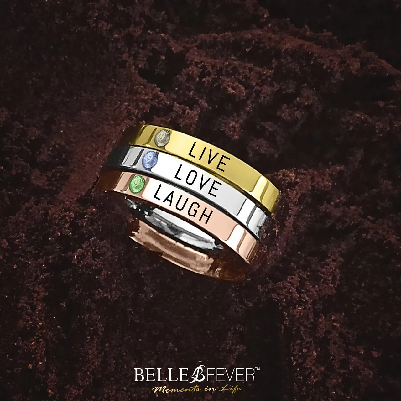 Stackable Birthstone Ring