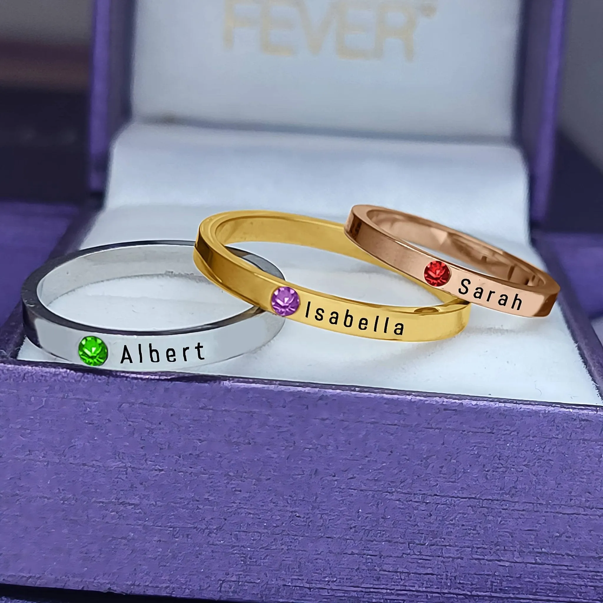 Stackable Birthstone Ring