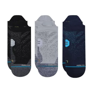 Stance Run Light Tab Socks 3 Pack - Blue/Multi