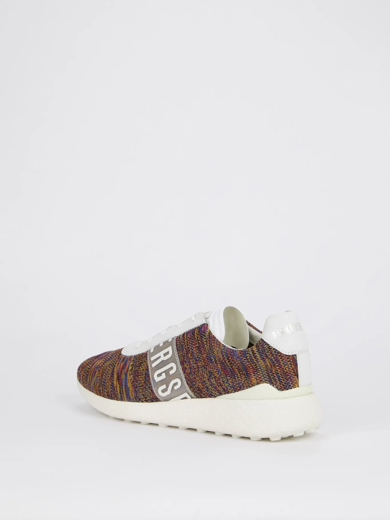 Statement Lace Up Mesh Sneakers