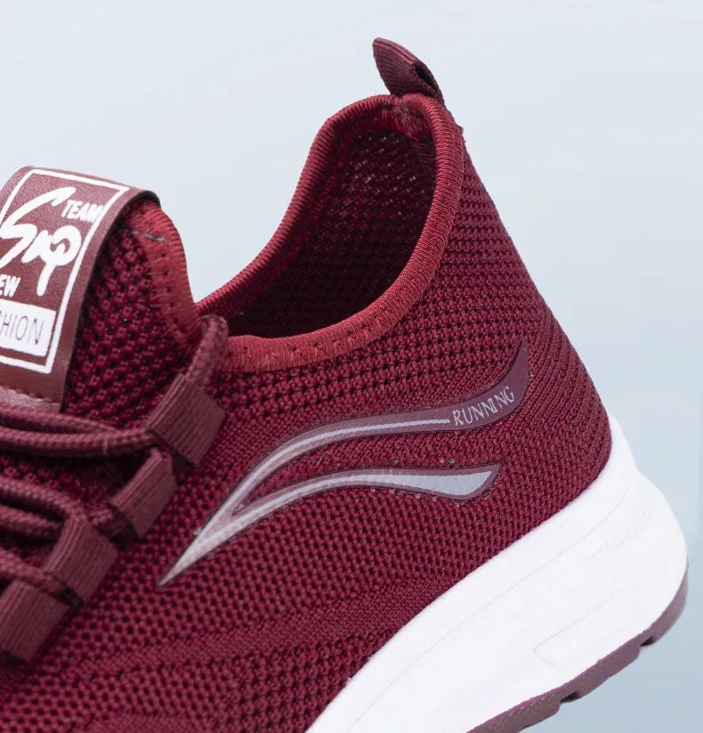 Stylish and Breathable Casual Trainer Sneakers for Active Women