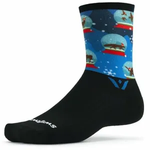 Swiftwick Vision Snow Globes Limited Edition Crew Socks