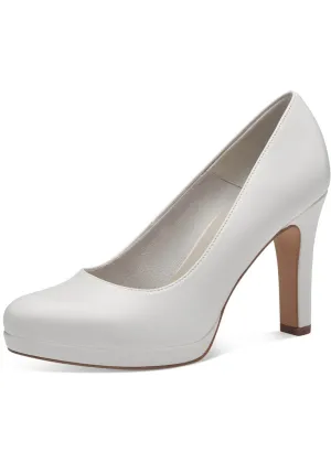 Tamaris Betty Matt 50's Pumps White