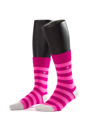 Thick Stripes Design Women Bamboo Socks