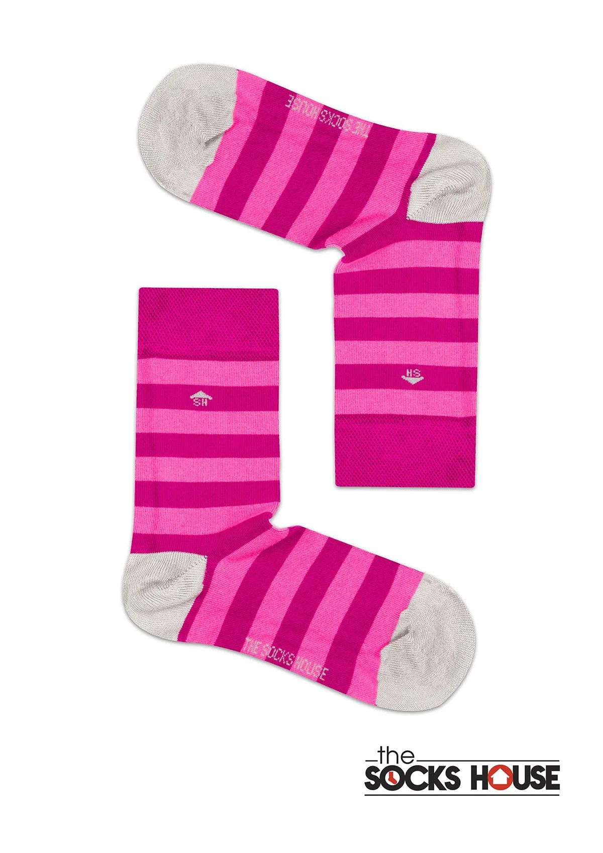 Thick Stripes Design Women Bamboo Socks