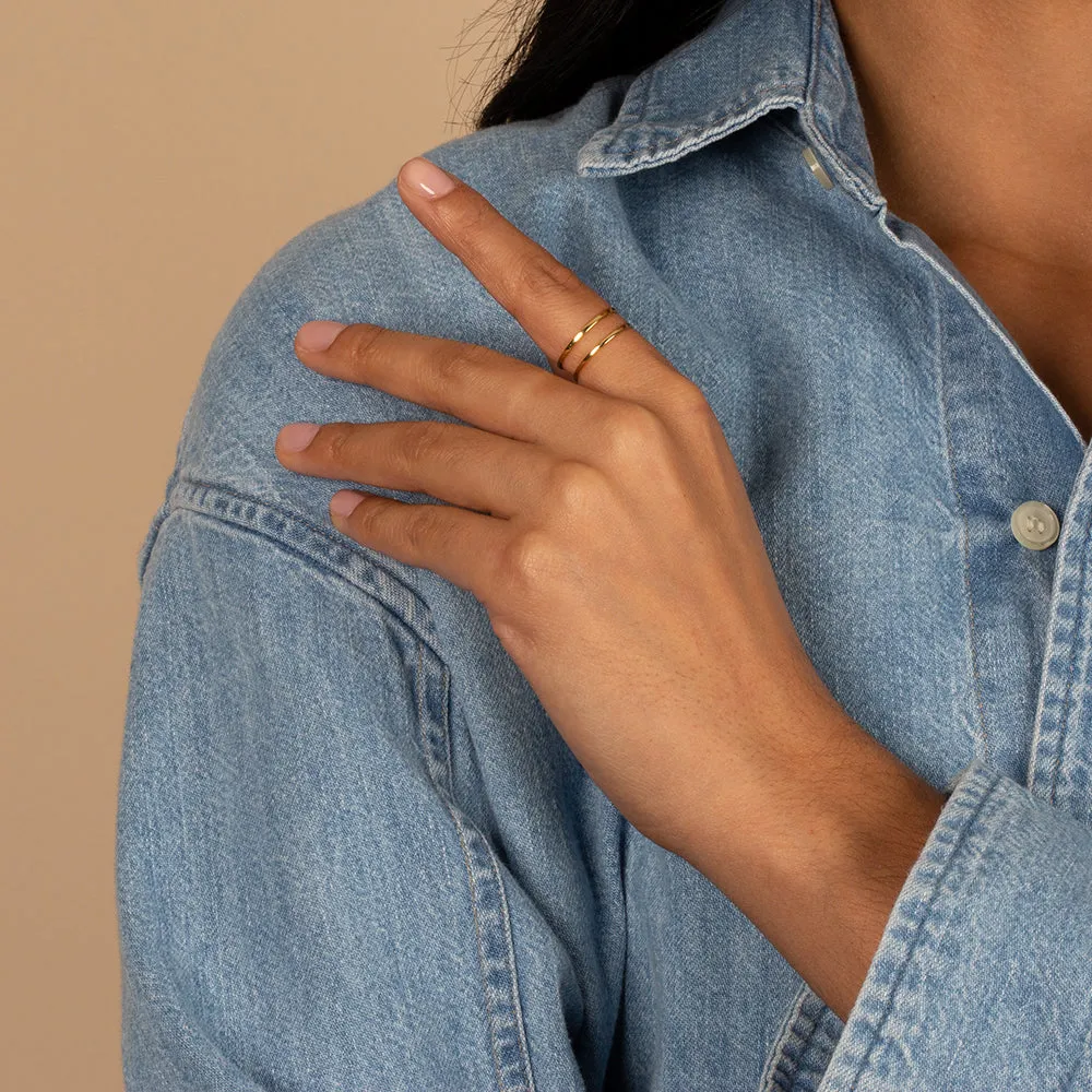 Thin Solid Eternity Ring