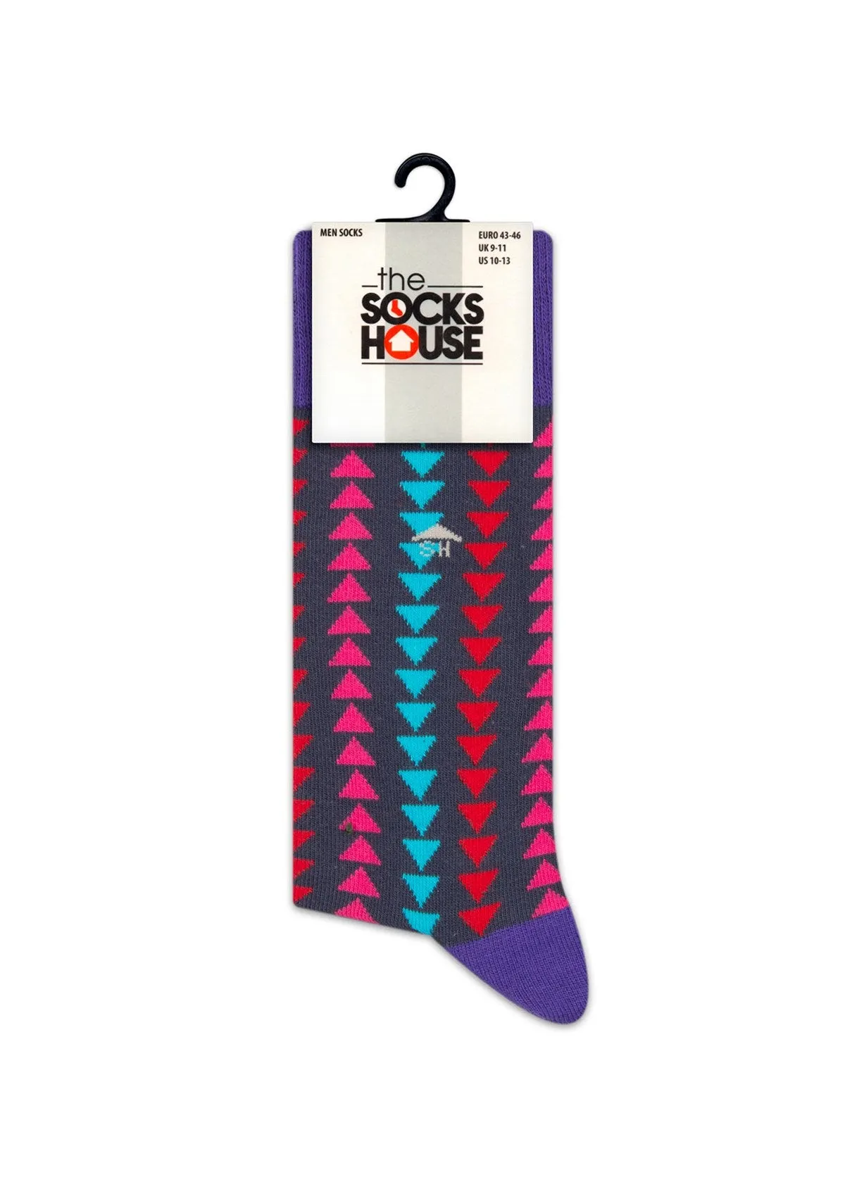 Triangle Design Men Socks
