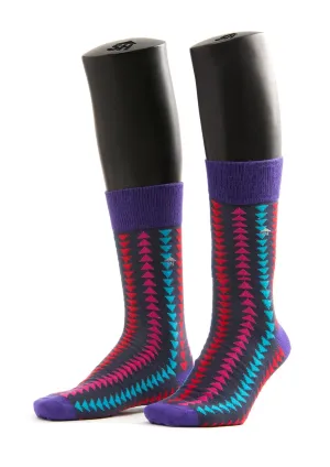 Triangle Design Men Socks