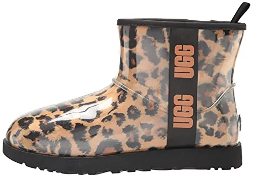 UGG Women's Classic Clear Mini Panther Fashion Boot, Butterscotch, 10