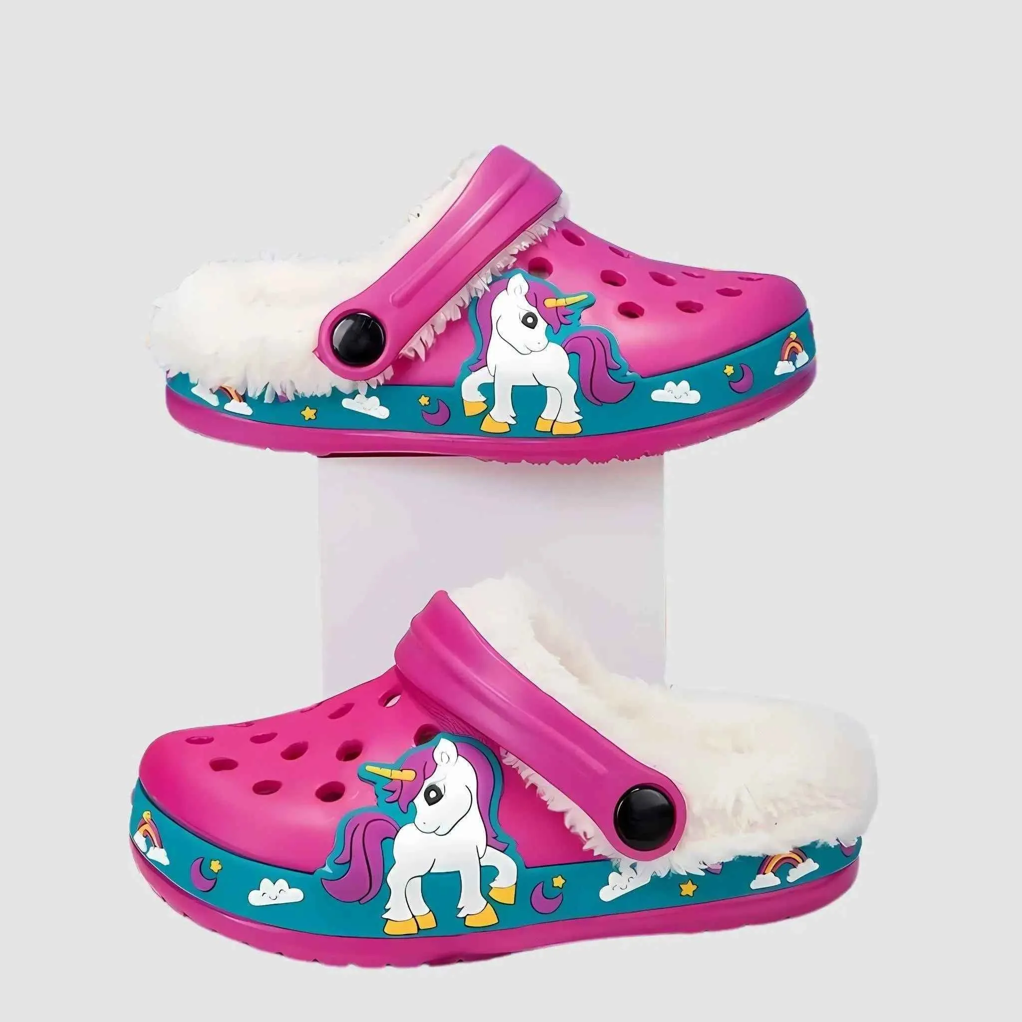 Unicorn Warm Clog Slippers